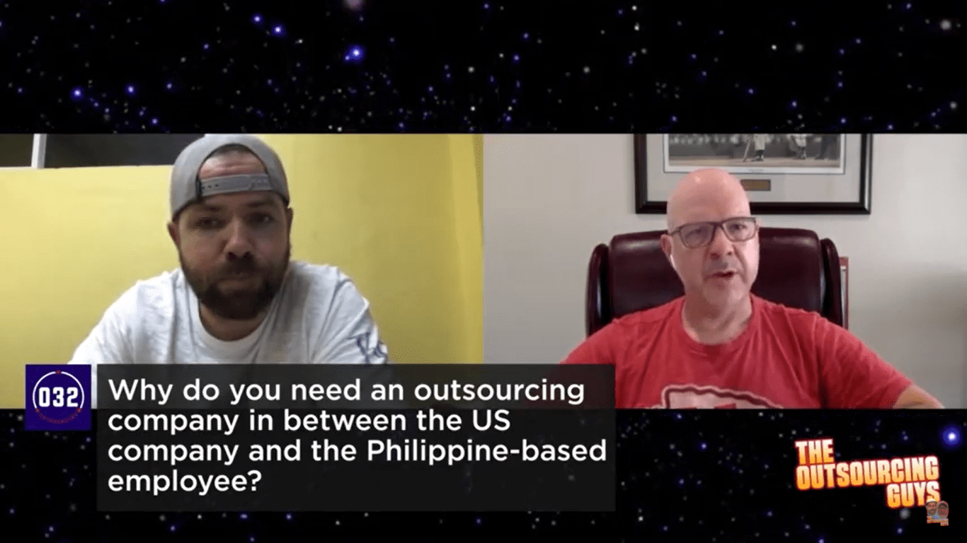 The Outsourcing Guys - Why You Need an Outsourcing Company between You and Your Philippine-based Employee Image